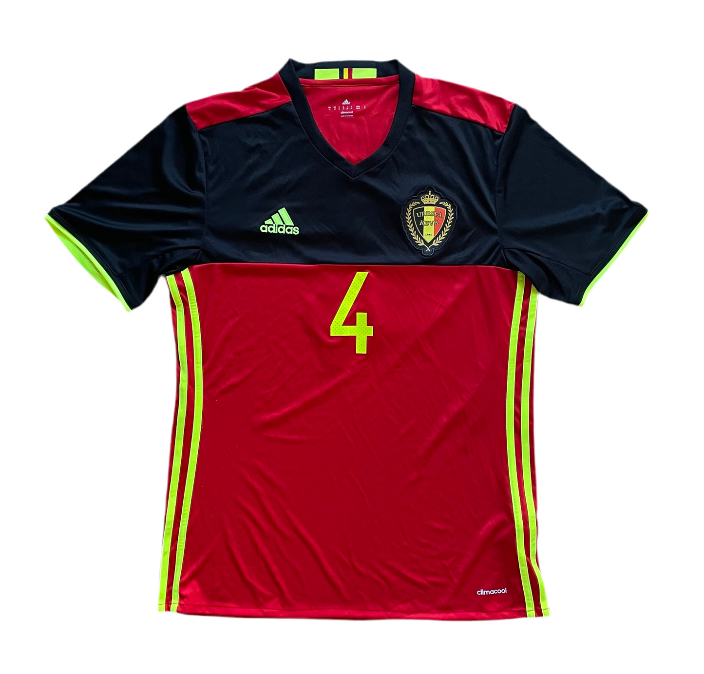 Vincent Kompany - Belgien hjemmebanetrøje EM 2016