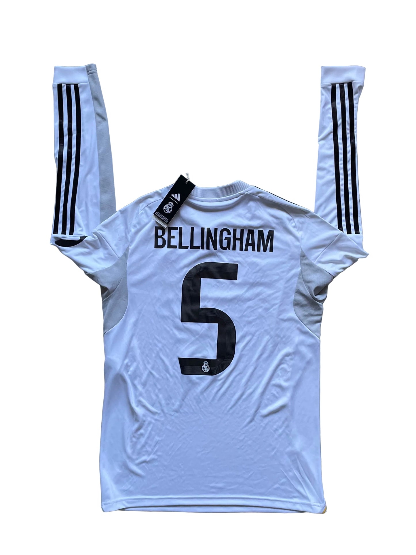 Jude Bellingham - Real Madrid hjemmebanetrøje 2025/26 (Longesleeve/Langeærmet)