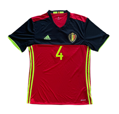 Vincent Kompany - Belgien hjemmebanetrøje EM 2016