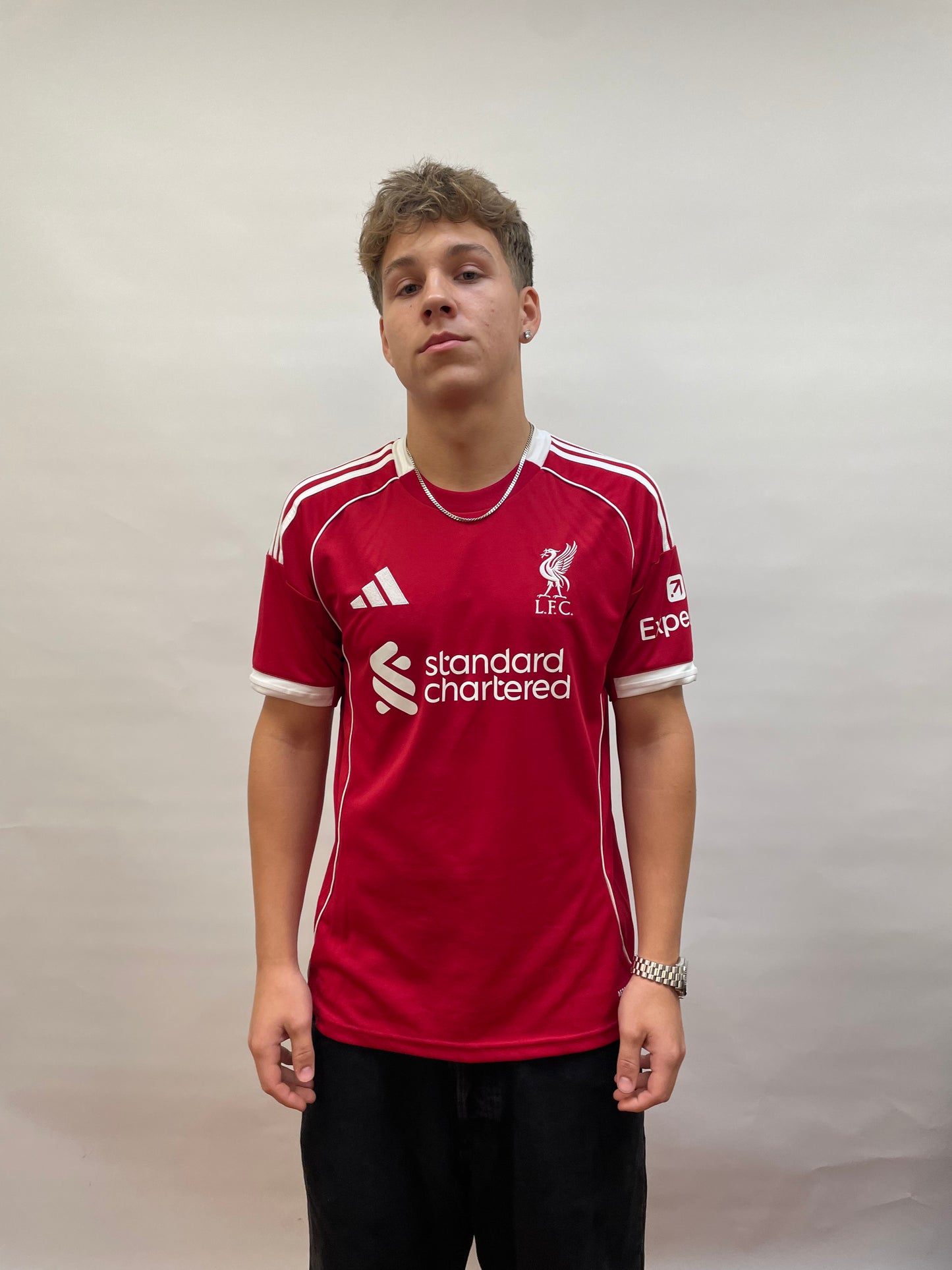 Virgil Van Dijk - Liverpool hjemmebanetrøje 2025/26