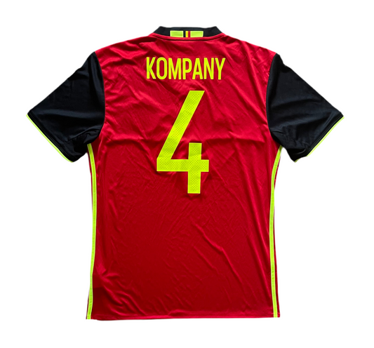 Vincent Kompany - Belgien hjemmebanetrøje EM 2016