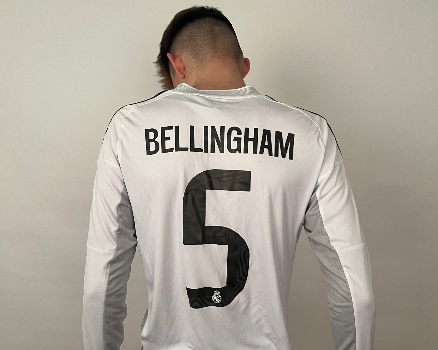 Jude Bellingham - Real Madrid hjemmebanetrøje 2025/26 (Longesleeve/Langeærmet)