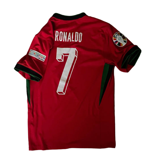 Cristiano Ronaldo - Portugal hjemmabanetrøje EM 2024